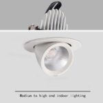 3 mẫu đèn LED rọi tranh gắn trần cho phòng khách