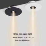 Đèn rọi sản phẩm góc chiếu mini 8 độ công nghệ LED