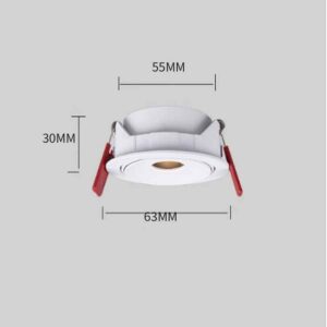 Den-LED-am-tran-chieu-diem-goc-chieu-hep-D55-3W-anh1